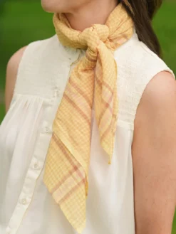 Craft Market Scarf - Yellow