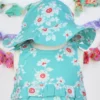 Daisy Baby Sunhat - Aqua