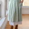 Daphne Half Pinny - Powder Blue