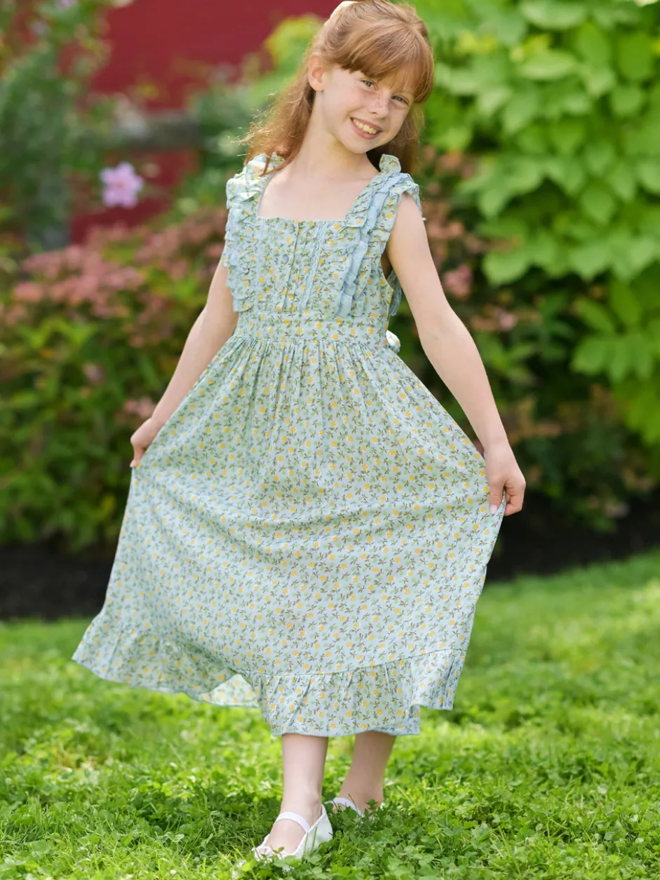 Daphne Kids Dress - Powder Blue