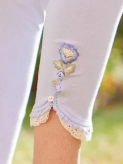 Darling Capri Legging - Periwinkle