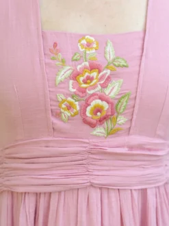 Debutante Dress - Dark Rose