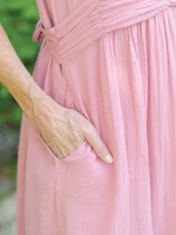 Debutante Dress - Dark Rose
