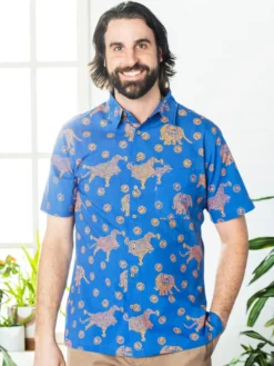 Electric Tiger Shirt - Blue