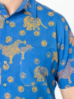Electric Tiger Shirt - Blue