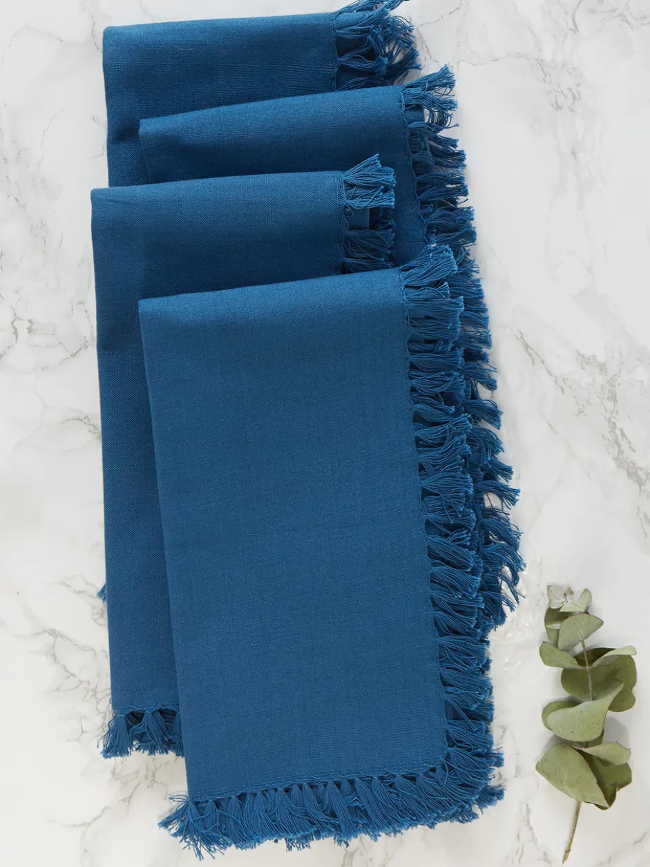 Essential Napkin Set of 4 - Blue