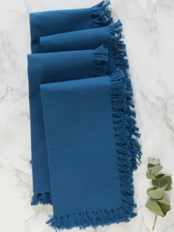 Essential Napkin Set of 4 - Blue
