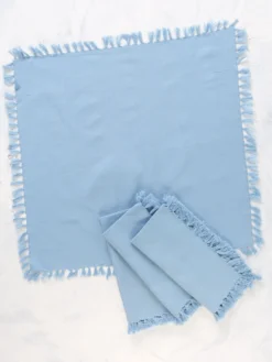 Essential Napkin Set of 4 - Light Blue