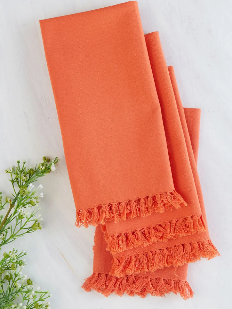 Essential Napkin Set of 4 - Orange