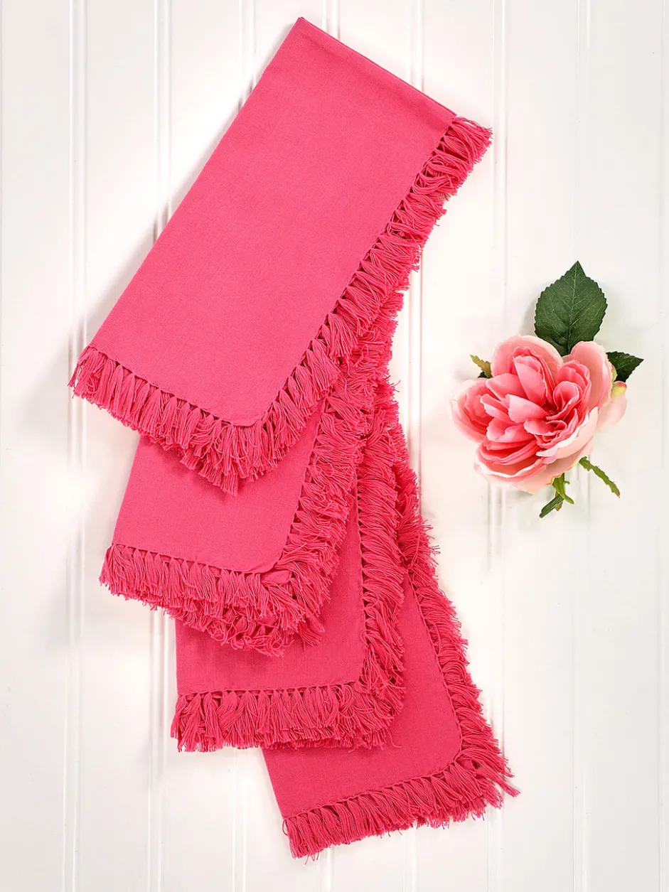 Essential Napkin Set of 4 - Pink