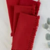 Essential Napkin Set of 4 - Red