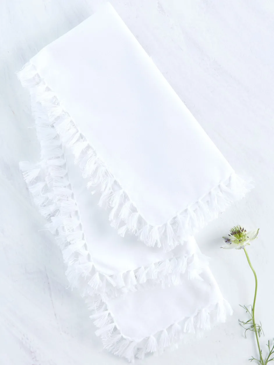 Essential Napkin Set of 4 - White