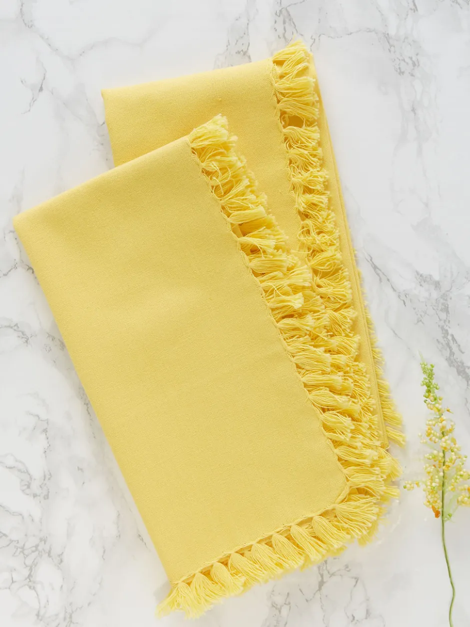 Essential Napkin Set of 4 - Yellow