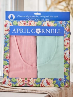 Essential Slip Set of 2 - Aqua Rose