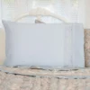 Evangeline Pillowcase Set of 2 - Soft Blue