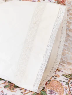 Evie Pillowcase - Ecru