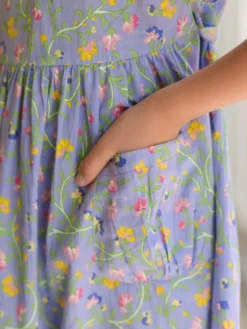 Fairday Kids Dress - Periwinkle