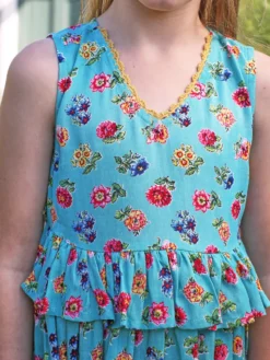 Flower Toss Kids Dress