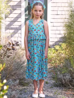Flower Toss Kids Dress