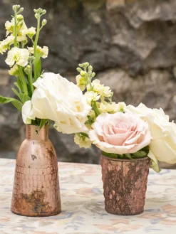 Fontainebleau Glass Vase Set of 2