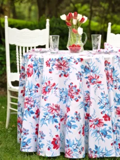 Friendship Round Cloth - Soft White
