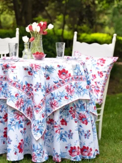 Friendship Round Cloth - Soft White
