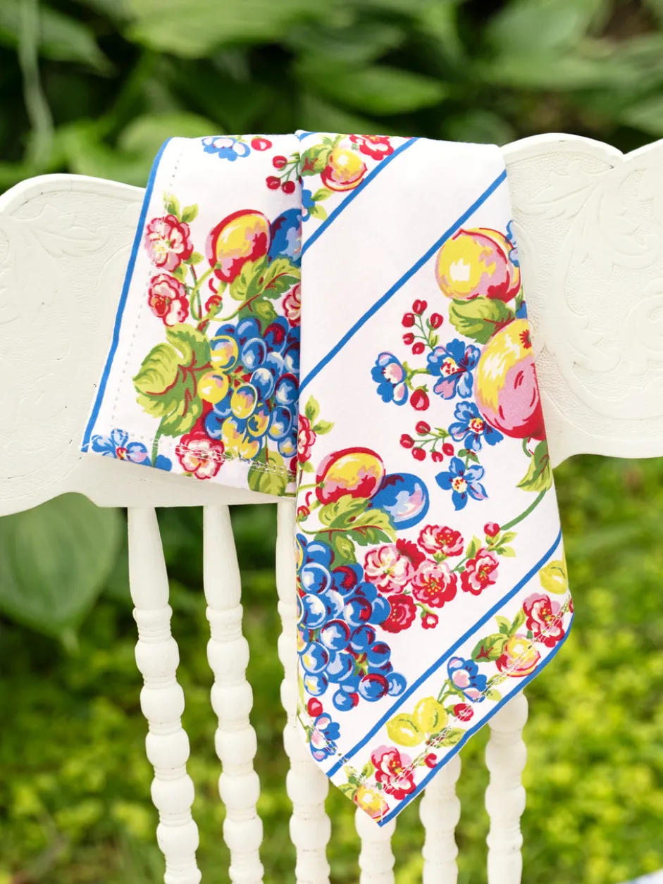 Fruit Basket Napkin Set of 4 - Multi