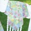 Garden Collage Luncheon Napkin Set of 4 - Pastel