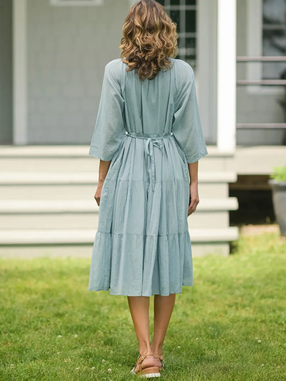 Gemstone Dress - Soft Teal