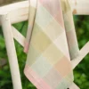 Georgia Plaid Napkin Set of 4 - Pink Sage