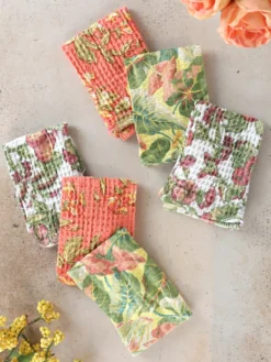 Greenhouse Patchwork Tiny Towel Bundle - Multi
