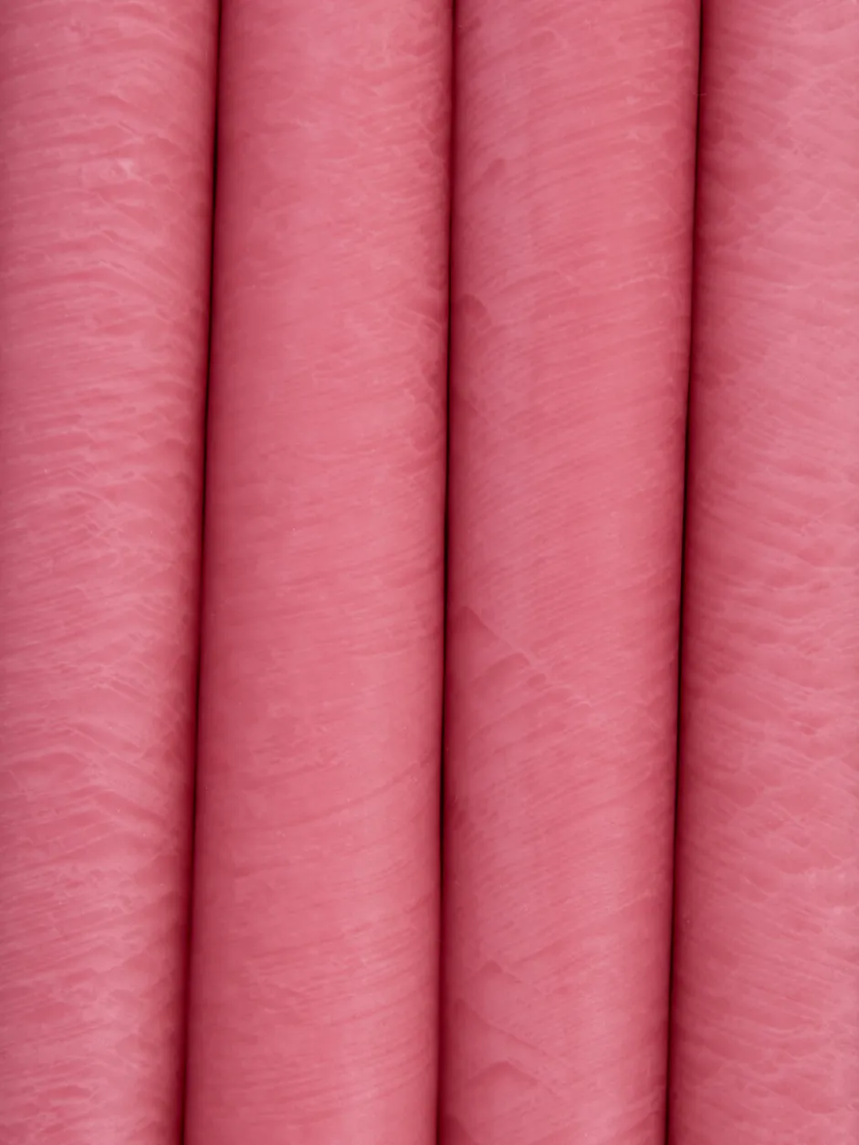 Hand Dipped Candles Set of 4 - Dusty Rose