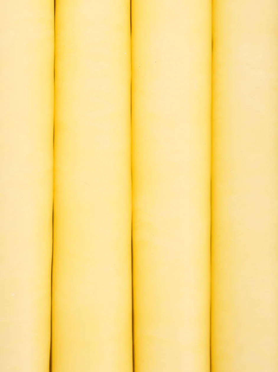 Hand Dipped Candles Set of 4 - Lemon Yellow