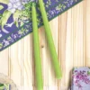 Hand Dipped Candles Set of 4 - LimeGreen