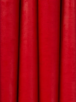 Hand Dipped Candles Set of 4 - Sweetheart Red