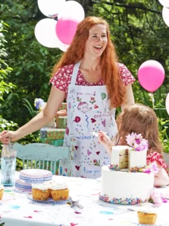 Happy Birthday Watercolor Chef Apron