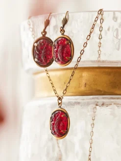 Holly Berry Earrings