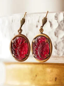Holly Berry Earrings