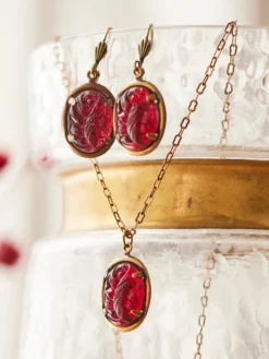 Holly Berry Necklace