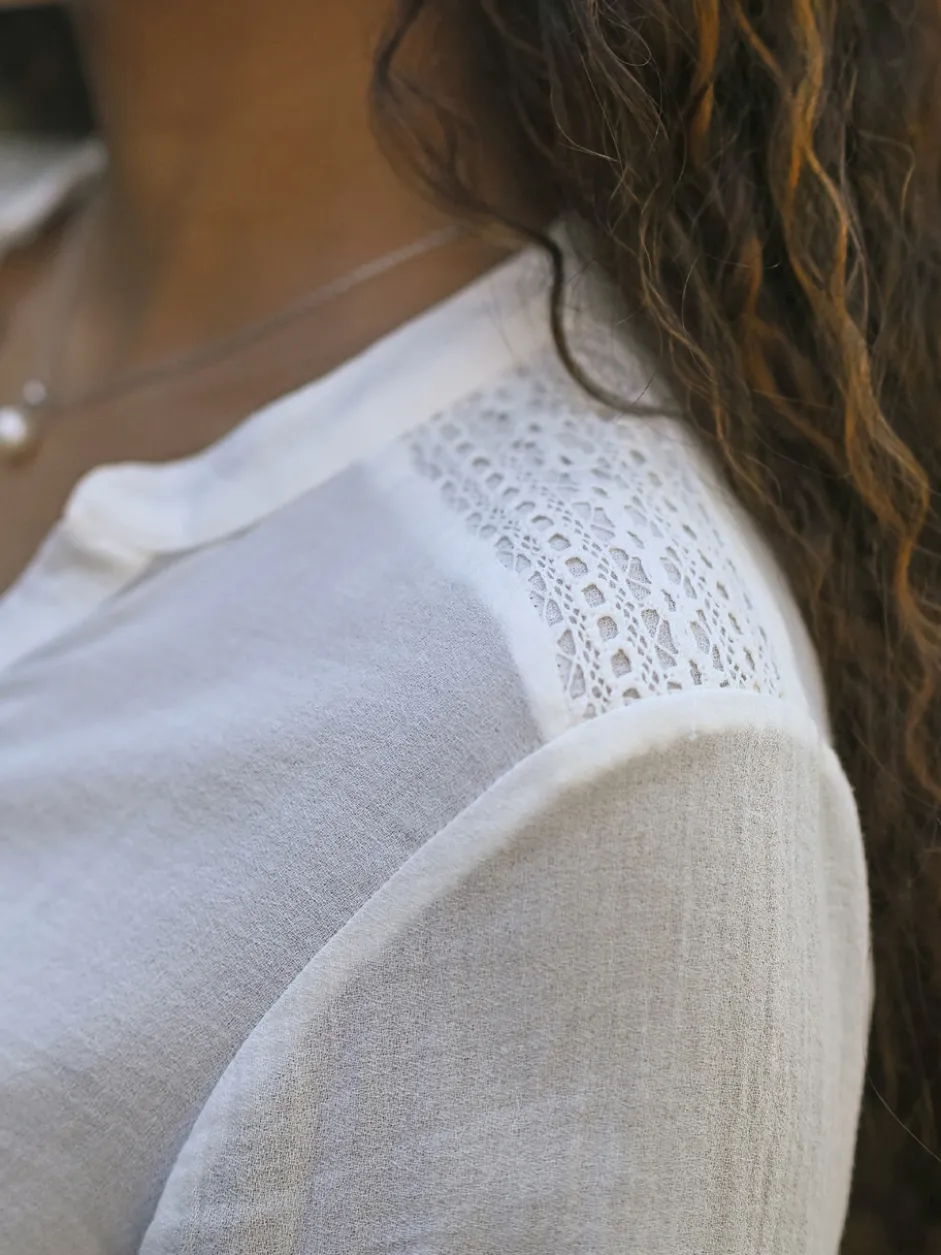Homestead Blouse - White