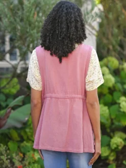 Homesteading Smock - Rose