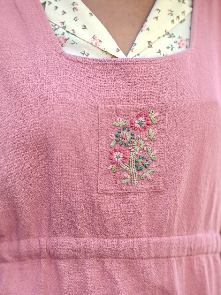 Homesteading Smock - Rose