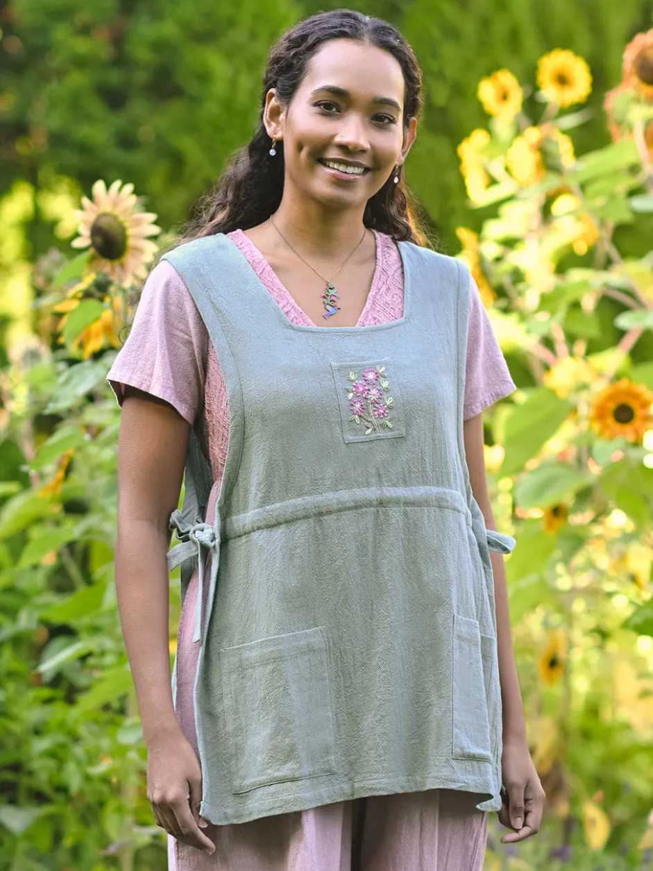 Homesteading Smock - Sage