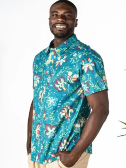 Honolulu Shirt - Teal