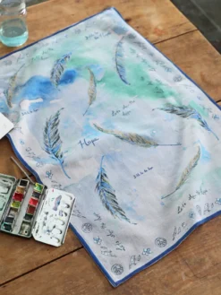 Hope Watercolor Tea Towel - Multi
