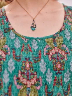 Jacobean Smock Dress