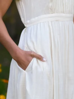Jane Austen Dress - Eggnog