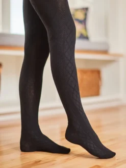 Juneau Diamond Sweater Tights
