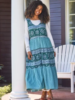 Kenna Pinafore Dress