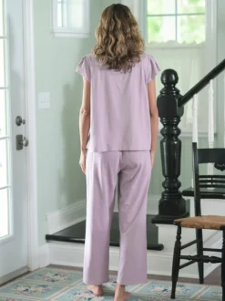 Lazy Me Pajama Set - Amethyst